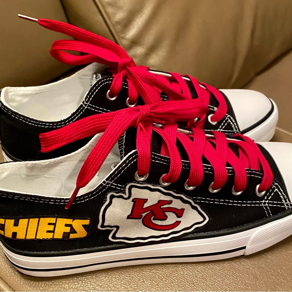 Chief’s Great Chuck Sneakers. Super Bowl Bound. sport your favorite team!